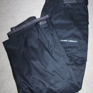 Underarmour Men's Insulated Snow Ski Board Pants Black Size Large